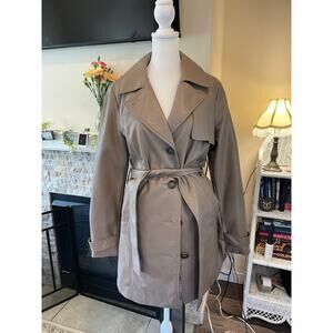 tan vegan leather sanctuary long line peacoat